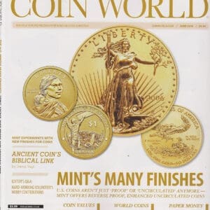 Coin World Magazine June 2016