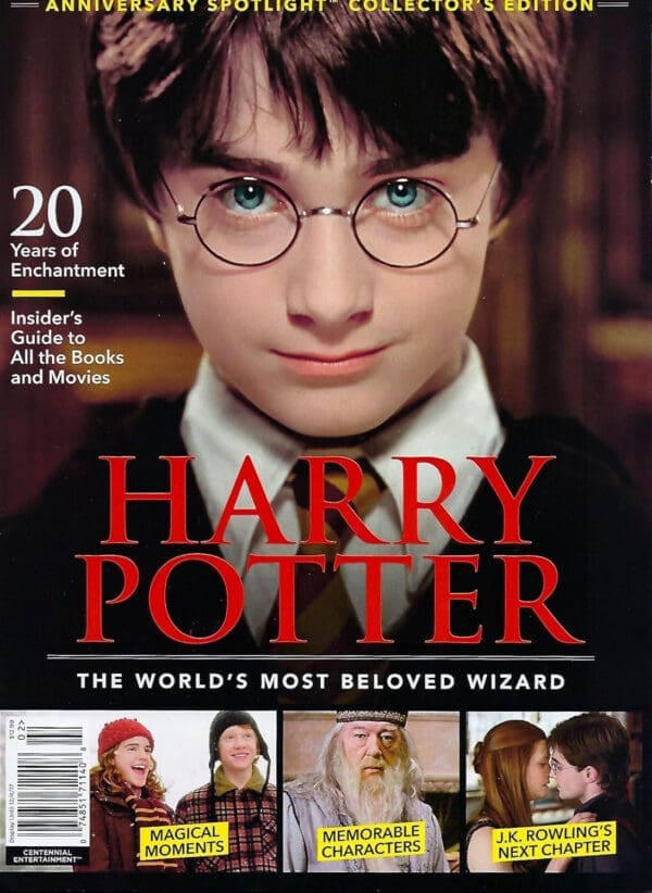 Harry Potter 20 Year Anniversary Spotlight Collectors edition Softcover 98 Pages 2017