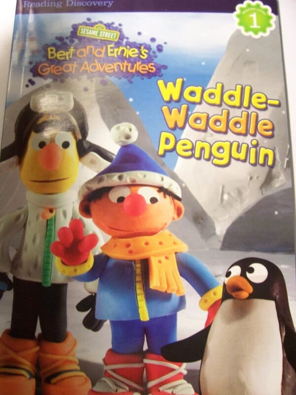 Sesame Street Bert and Ernie's Great Adventures ~ Waddle-waddle Penguin (Reading Level 1)