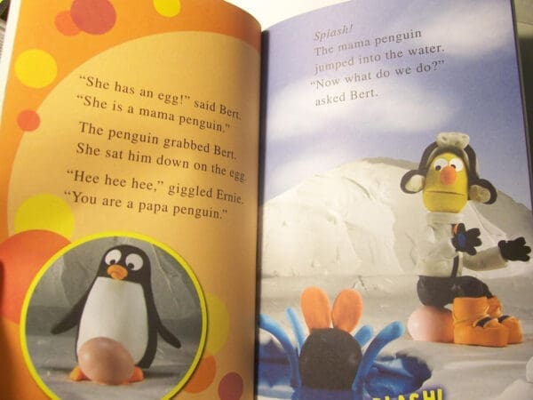 Sesame Street Bert and Ernie's Great Adventures ~ Waddle-waddle Penguin (Reading Level 1) - Image 3