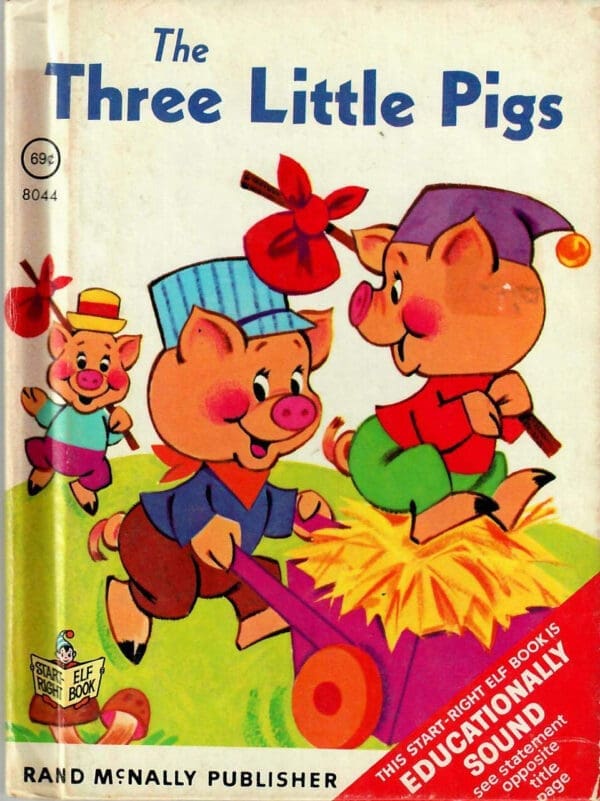 The Three Little Pigs Rand McNally Start Right Elf Book