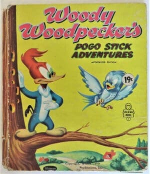 Tell-a-Tale Book-Woody Woodpecker's Pogo Stick Adventures