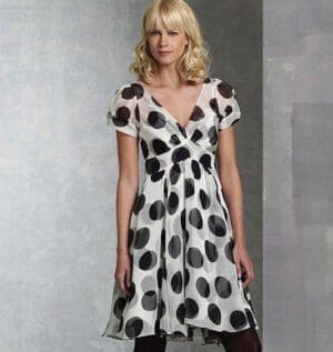 Logeso(TM) Misses' Dress And Slip 6 8 10 12 Pattern V1160 - AA0