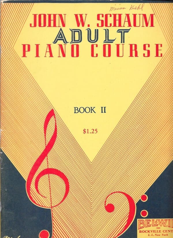 Schaum Adult Piano Course / Book 2 (John W. Schaum Adult Piano Course)