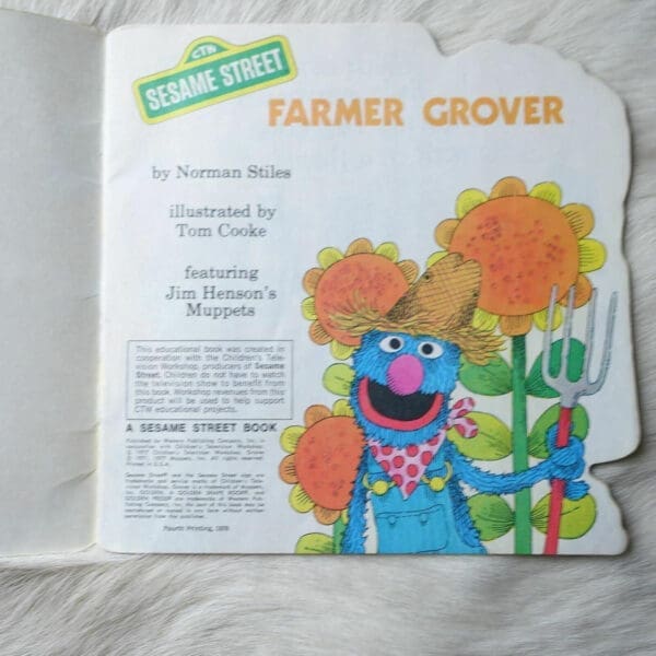 Farmer Grover (A Golden Shape Book) A Sesame Street Book - Image 4