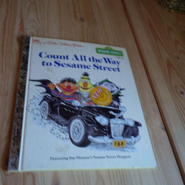 Count All the Way to Sesame Street (Little Golden Reader)