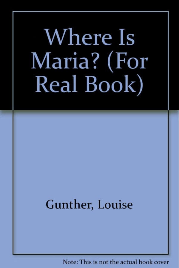 Where Is Maria? (For Real Book)