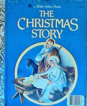The Christmas Story By Jane Werner (A Little Golden Book) 1980 Hardcover (Series 456-08)