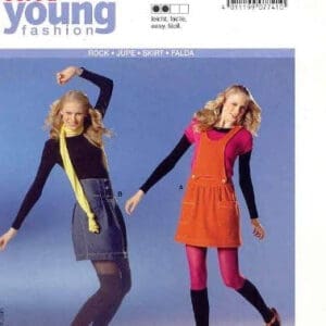 Burda Sewing Pattern 7741 Misses' Above Knee Skirt, Sizes 6, 8, 10, 12, 14, 16, 18