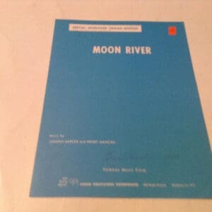 MOON RIVER SHEET MUSIC