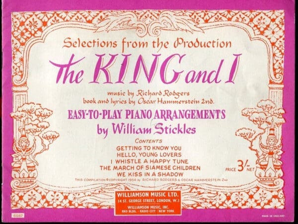 Selections From the Production The KING and I