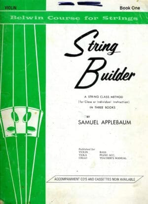 Belwin Course For Strings String Builder Book One Violin