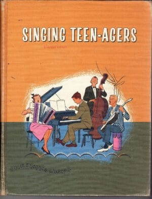 Singing Teen-Agers Enlarged Edition
