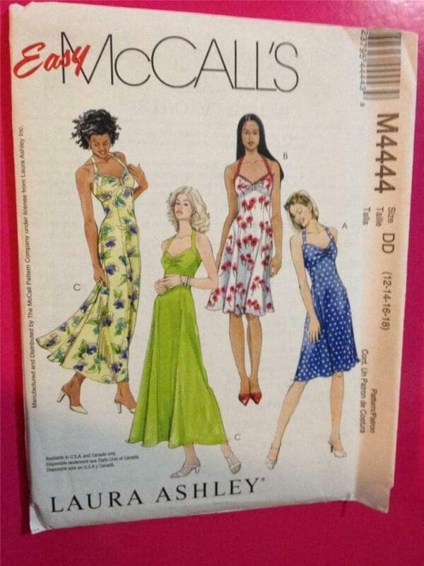 McCall's Patterns M4444 Misses'/Miss Petite Dresses, Size BB (8-10-12-14) - Image 3