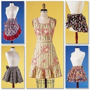 Butterick Pattern B6567 Vintage Aprons -One Size