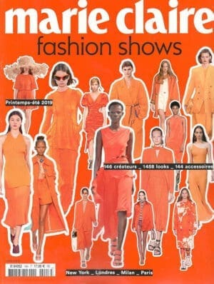 Marie Claire Fashion Shows Magazine (Spring-Summer, 2019) New York, London, Milan, Paris