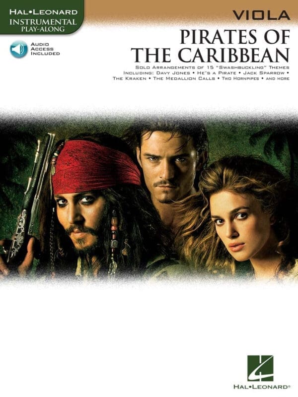 Pirates of the Caribbean - Instrumental Play-Along for Viola Book/Online Audio (Hal Leonard Instrumental Play-along)