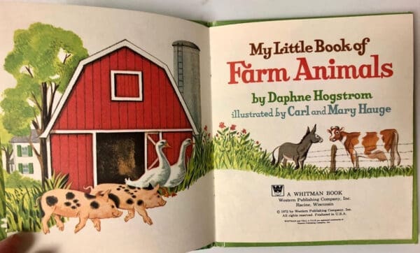 My Little Book of Farm Animals (tell-A-tale 2559 35c) - Image 3