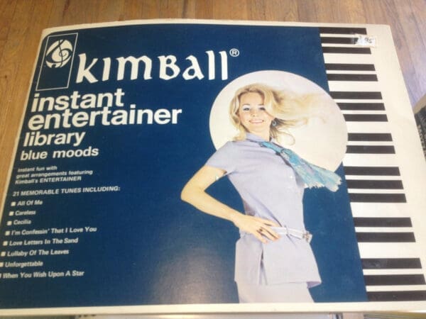 the kimball instant entertainer library/blue moods