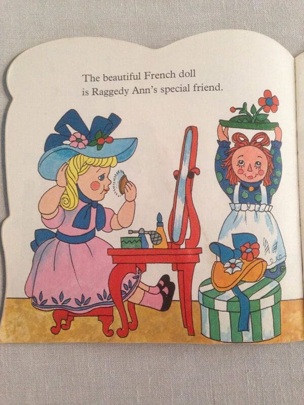 The Raggedy Ann Book A Golden Shape Book 5951 - Image 17