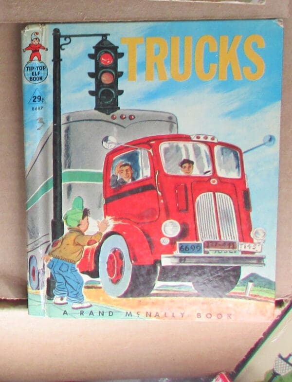 TRUCKS Vintage Rand McNally Elf Book