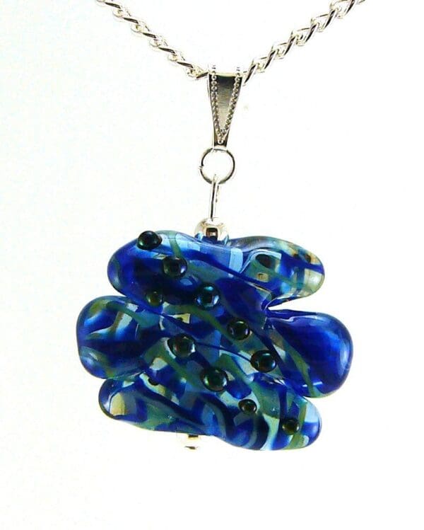 Thing Number Three Lampworked Glass Bead Necklace