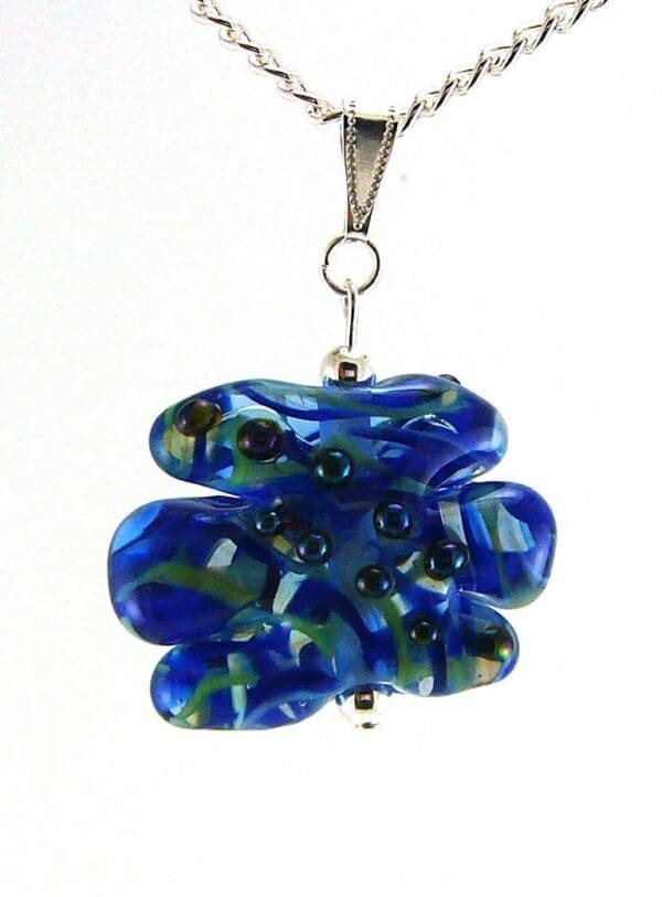 Thing Number Three Lampworked Glass Bead Necklace - Image 2