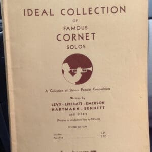 Ideal Collection of Famous Cornet Solos w/ Piano Accompaniment