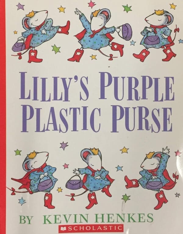 Lilly's Purple Plastic Purse - Image 2