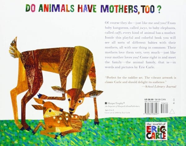 Does a Kangaroo Have a Mother, Too?: Explore the Love Between Mothers and Their Babies in This Charmingly Illustrated Story by Eric Carle - Image 2
