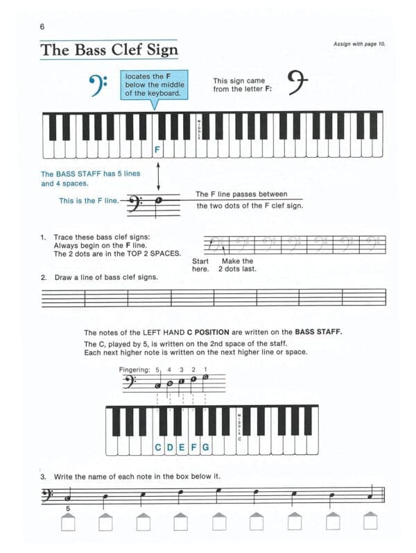 Alfred's Basic Adult Theory Piano Book: Level One (2462) - Image 4