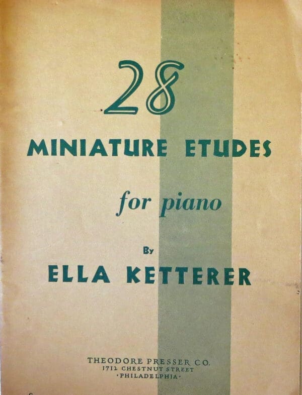 28 Miniature Etudes for Piano
