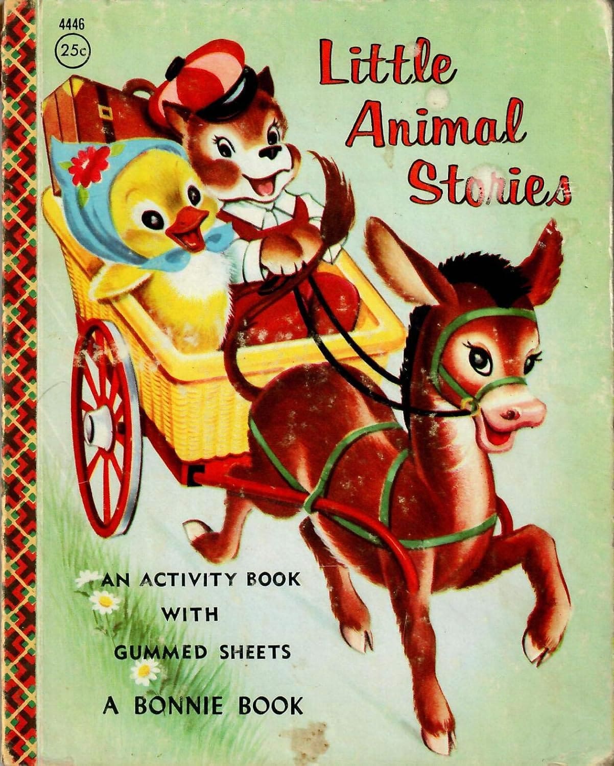Little Animal Stories: An Activity Book with Gummed Sheets: A Bonnie Book