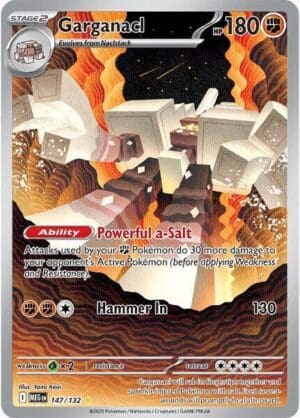 Garganacl - 147/132 - ME01: Mega Evolution (MEG)