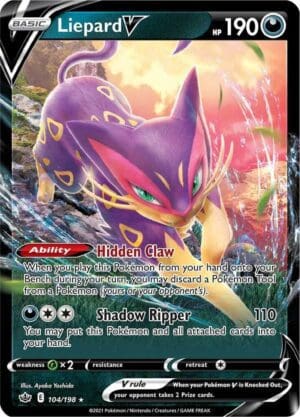Liepard V - SWSH06: Chilling Reign (SWSH06)