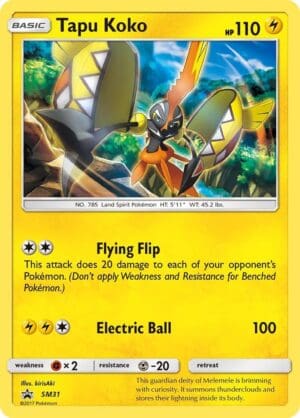 Tapu Koko - SM31 - SM Promos (SMP)