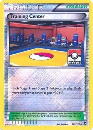 Training Center - 102/111 (Pokemon League) - League & Championship Cards (PR)