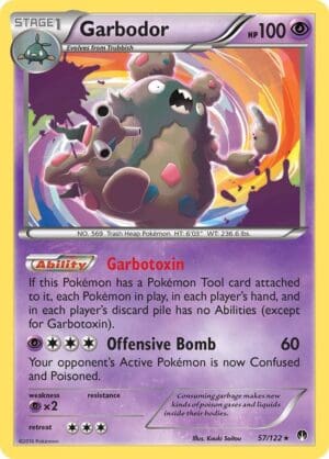 Garbodor - XY - BREAKpoint (BKP) Holofoil