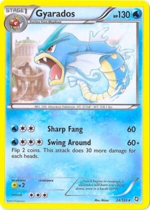 Gyarados - 24/124 (Cosmos Holo) - Blister Exclusives (BLE)