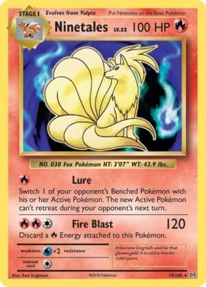 Ninetales - XY - Evolutions (EVO) (Holofoil)