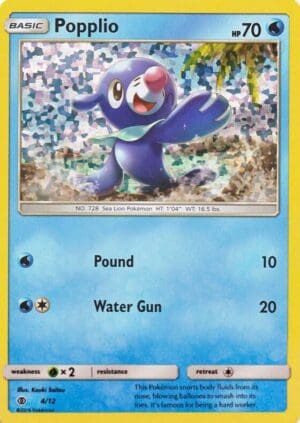 Popplio - 4/12 - McDonald's Promos 2017 (M17)