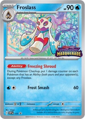 Froslass - 117 - SV: Scarlet & Violet Promo Cards (SVP)