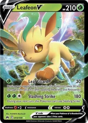 Leafeon V - SWSH: Crown Zenith (CRZ)