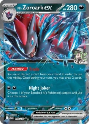 N's Zoroark ex - 098/159 - SV09: Journey Together (JTG)