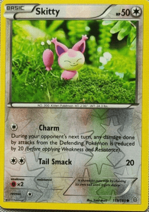 Skitty - XY - Primal Clash (PRC) (Reverse Holofoil)