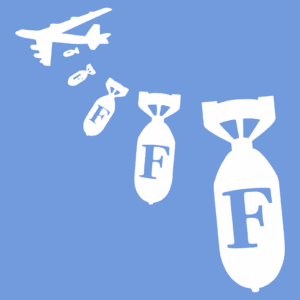 F-Bombs falling